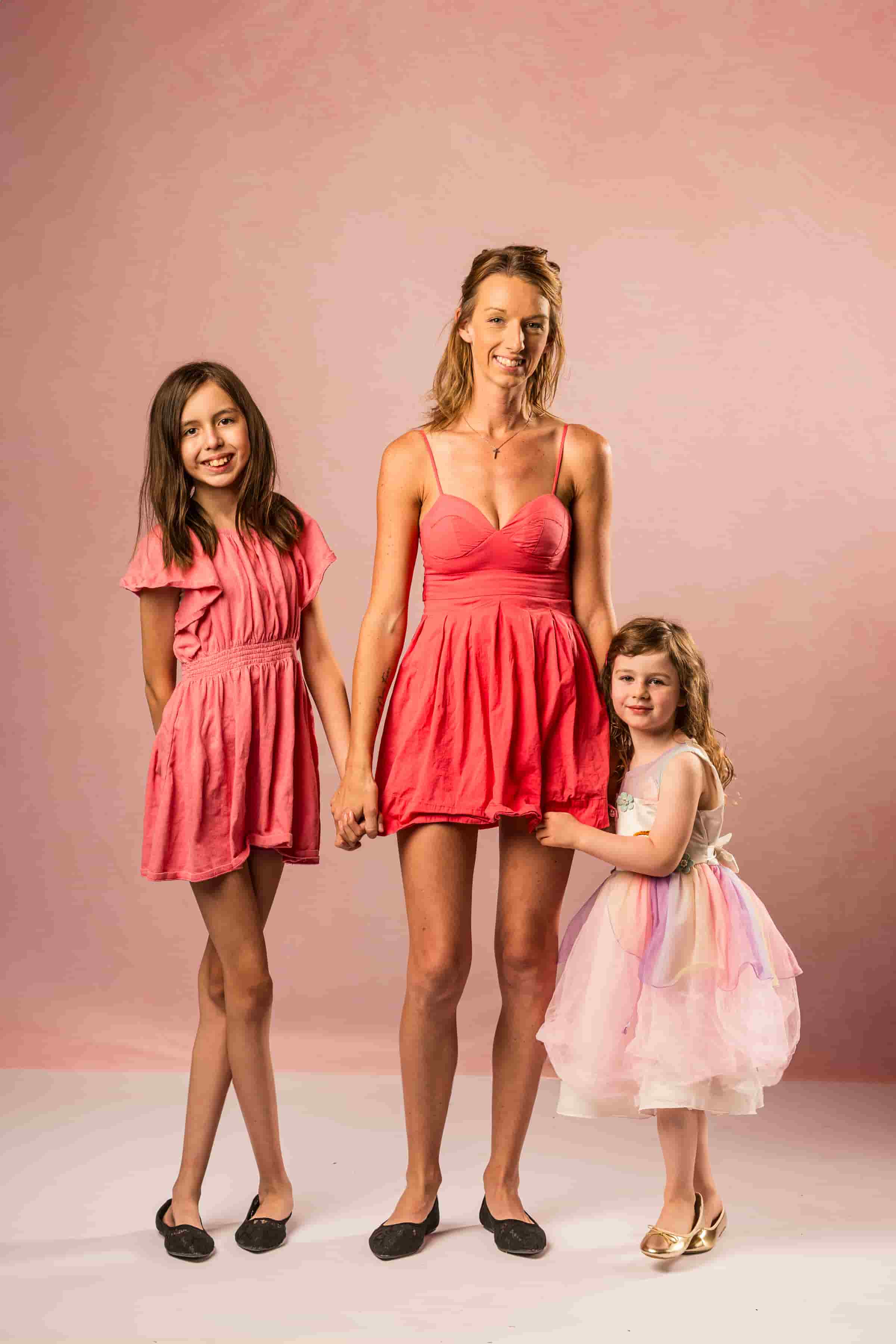 Kate Pink Abstract Texture Backdrop Birthday Designed by Kate Image