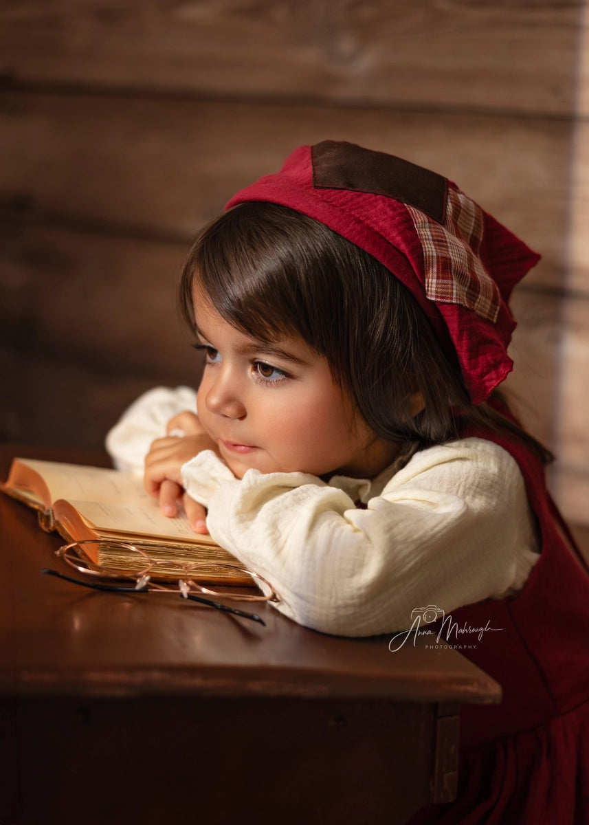 Kate Dark wood backdrop + wood floor mat - Kate Backdrop