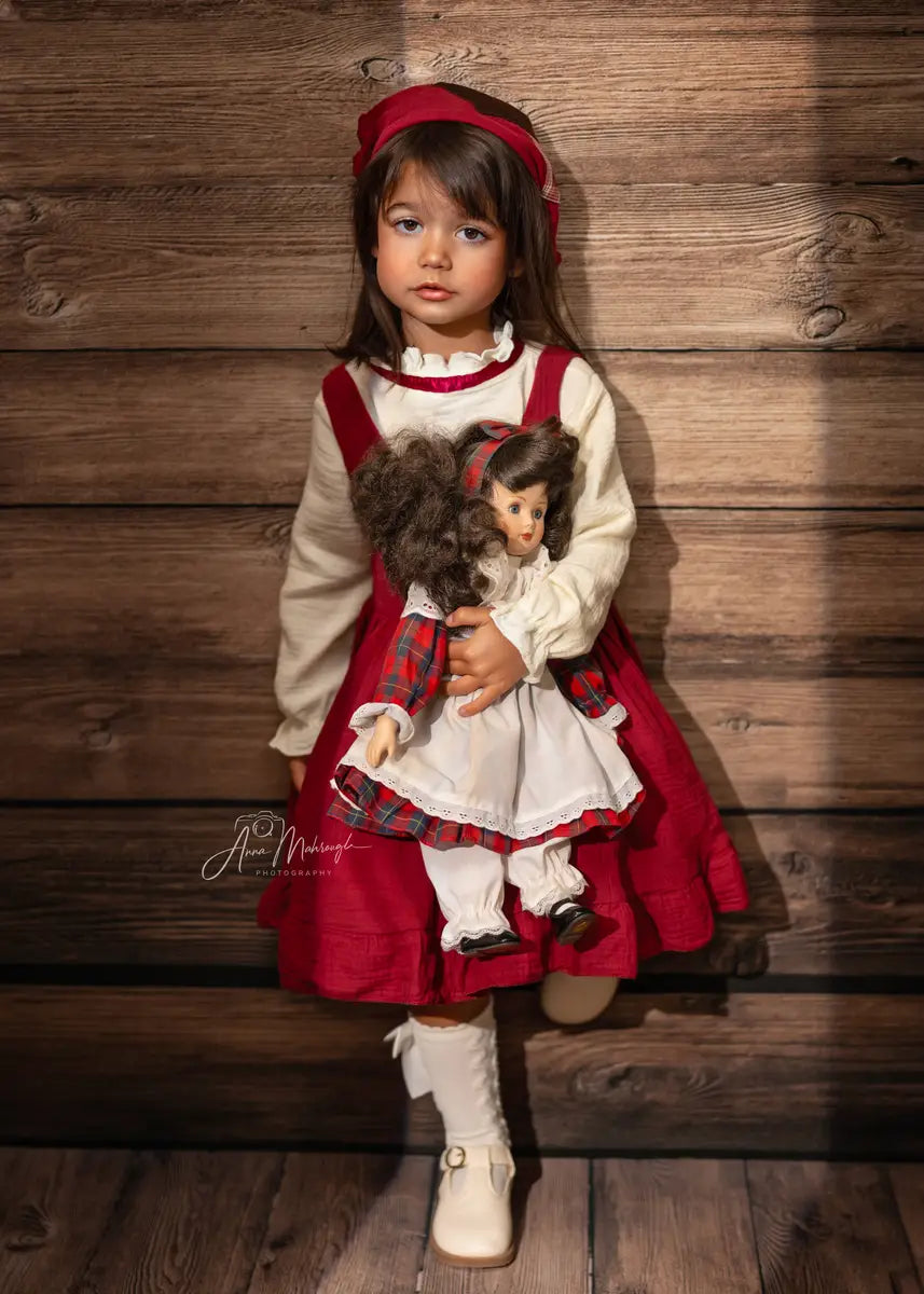 Kate Dark wood backdrop + wood floor mat - Kate Backdrop