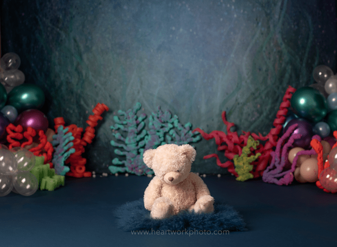 Katebackdrop£ºKate Underwater Mermaid's Mantle Backdrop for Photography Designed by Modest Brushes