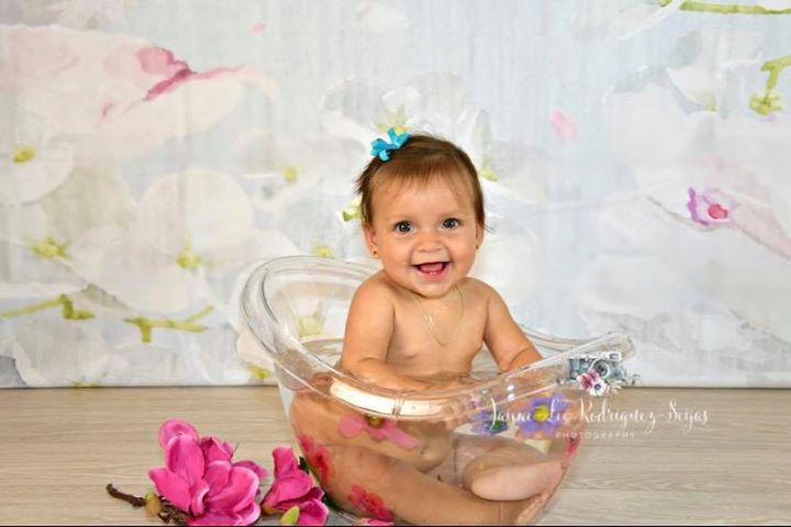 Katebackdrop£ºKate Watercolor White Floral Fresh Backdrop Designed By Jerry_Sina