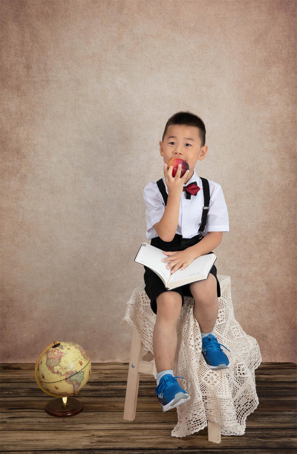 Kate Brown Wood Rubber Floor Mat - Kate Backdrop