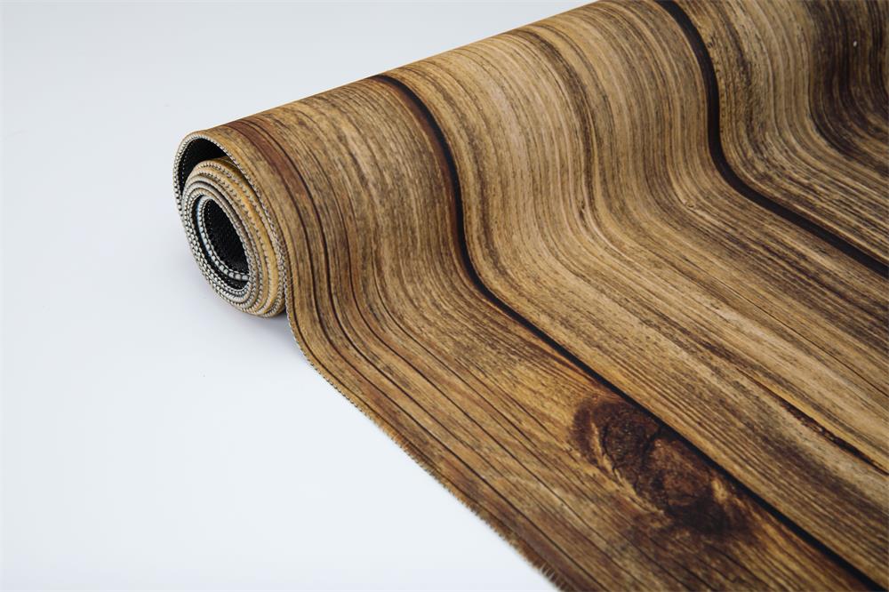 Kate Brown Wood Rubber Floor Mat - Kate Backdrop