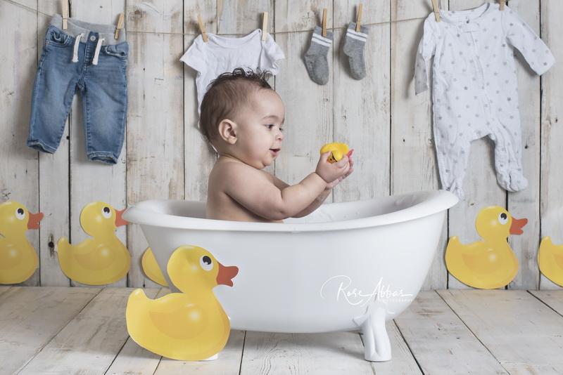 Katebackdrop£ºKate Cake Smash Baby Bath Tub Backdrop Designed By Rose Abbas