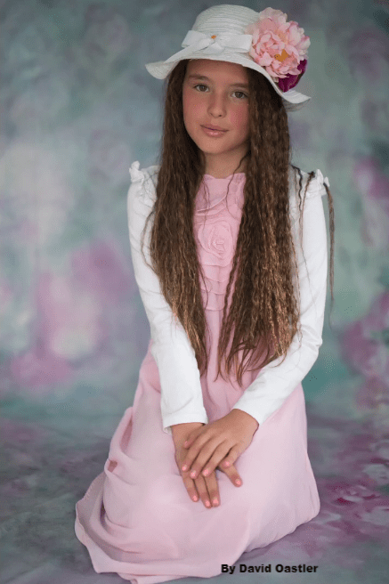 Kate Pink Florals Hand Painting Liked Portrait Photography Backdrops - Katebackdrop