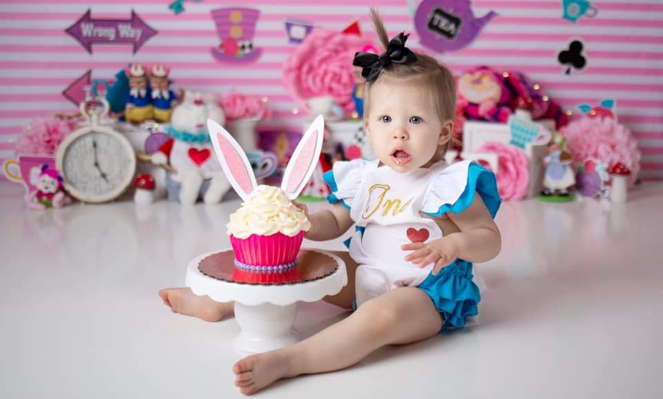 Kate Pink and White Stripe Photography Backdrop - Kate Backdrop