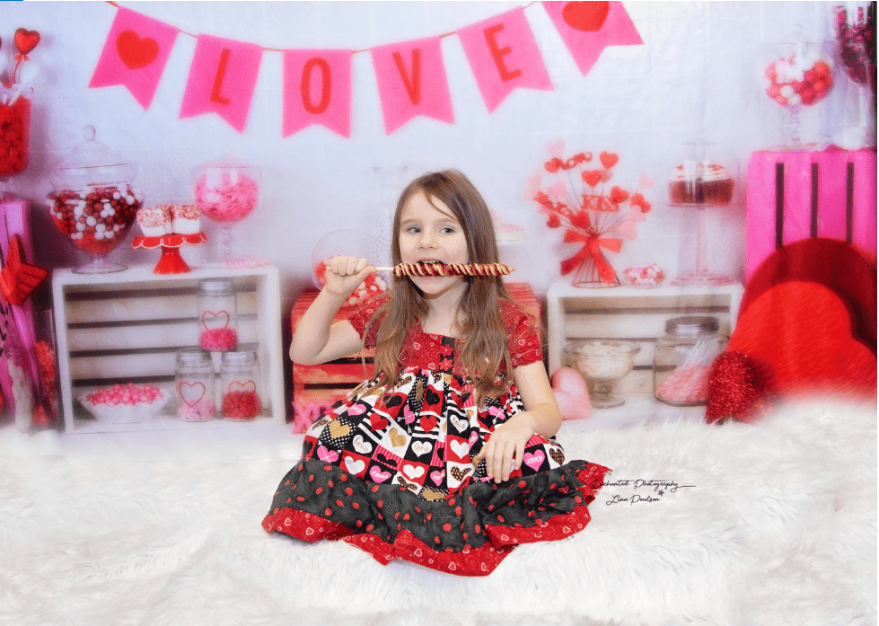 Katebackdrop£ºKate Valentine Sweet Shoppe Backdrop designed by Arica Kirby