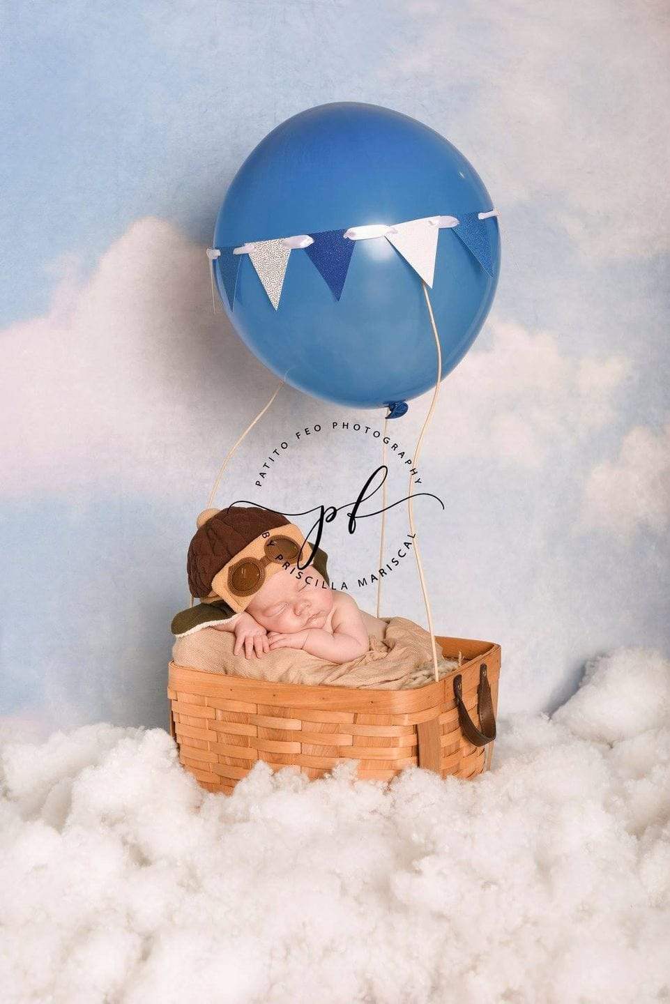 Katebackdrop鎷㈡綖Kate Sky Summer Clouds Backdrops