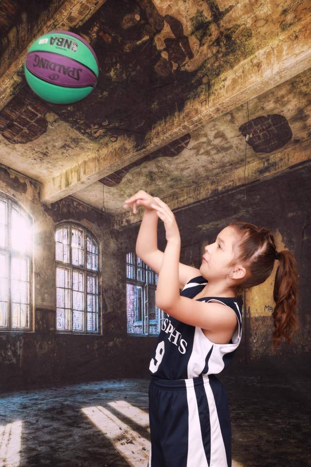 Kate Dark Brick Indoor Background building Windows Wedding Backdrop - Katebackdrop