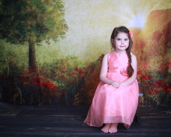 Kate Summer Painting Vintage Sunrise Backdrop for Photography Designed by Marina Smith - Kate Backdrop