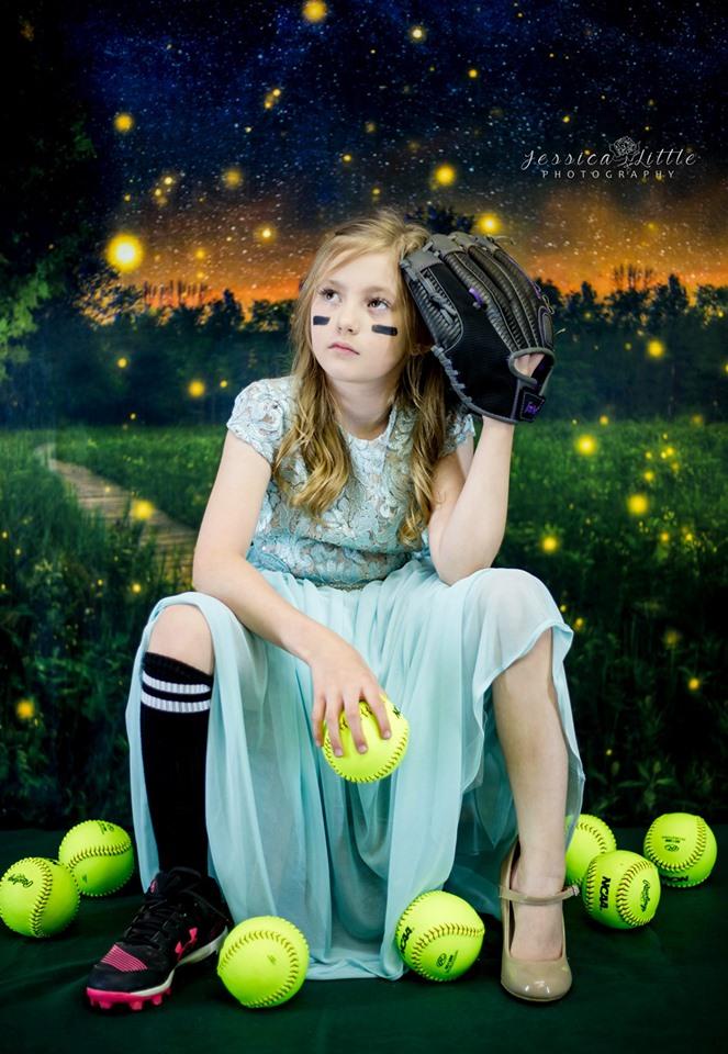 Katebackdrop£ºKate Firefly field Backdrop for Photography Designed by Marina Smith