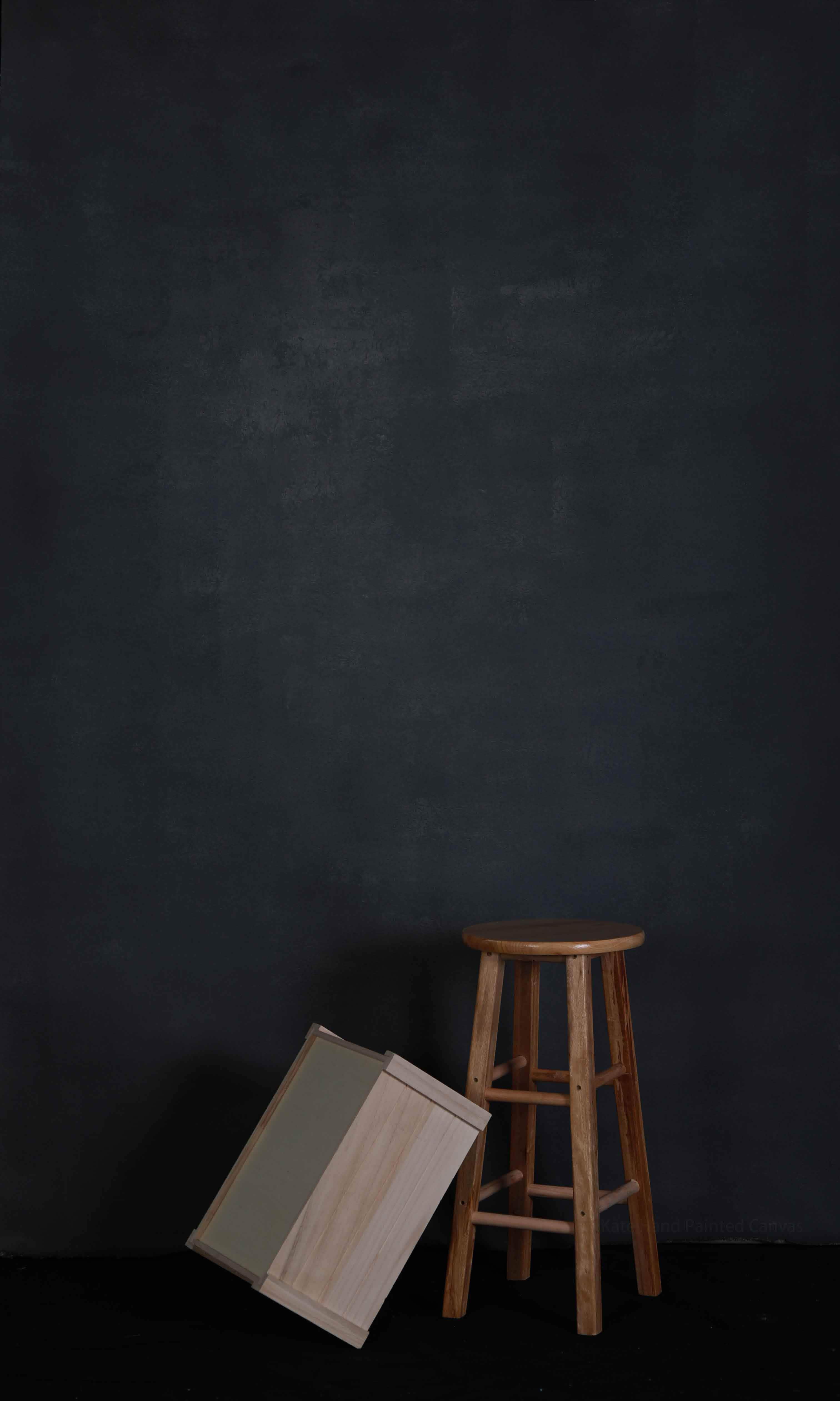 Katebackdrop£ºKate Abstract Texture Dark Black Gray Color Spray Painted Backdrop