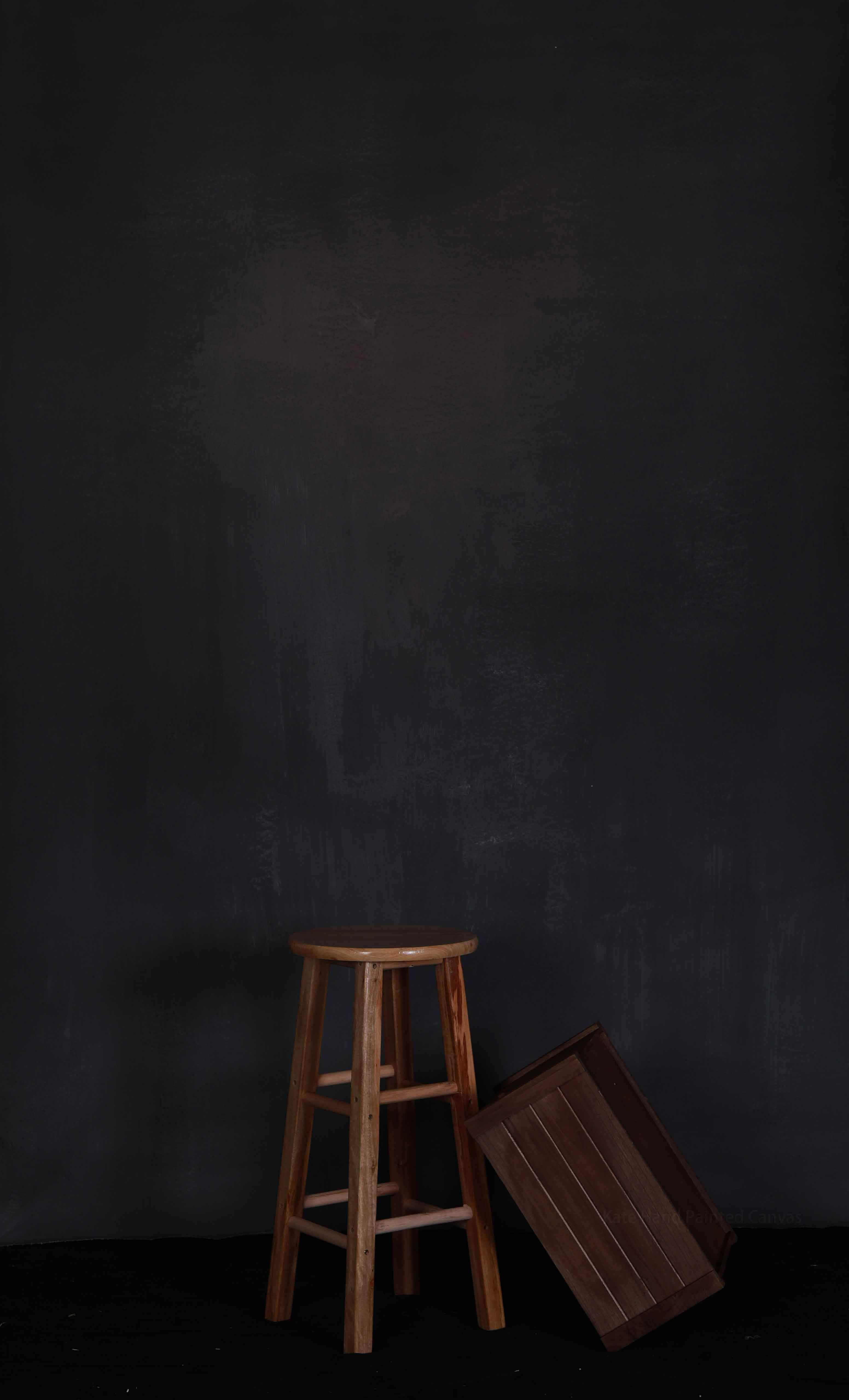 Katebackdrop£ºKate Abstract Texture Black Hand Painted Backdrop