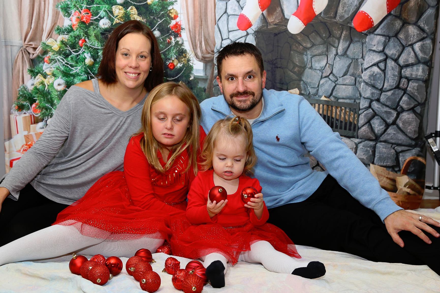 Katebackdrop£ºKate Christmas Tree Backdrop Gift Box Stove Sock for Photography US