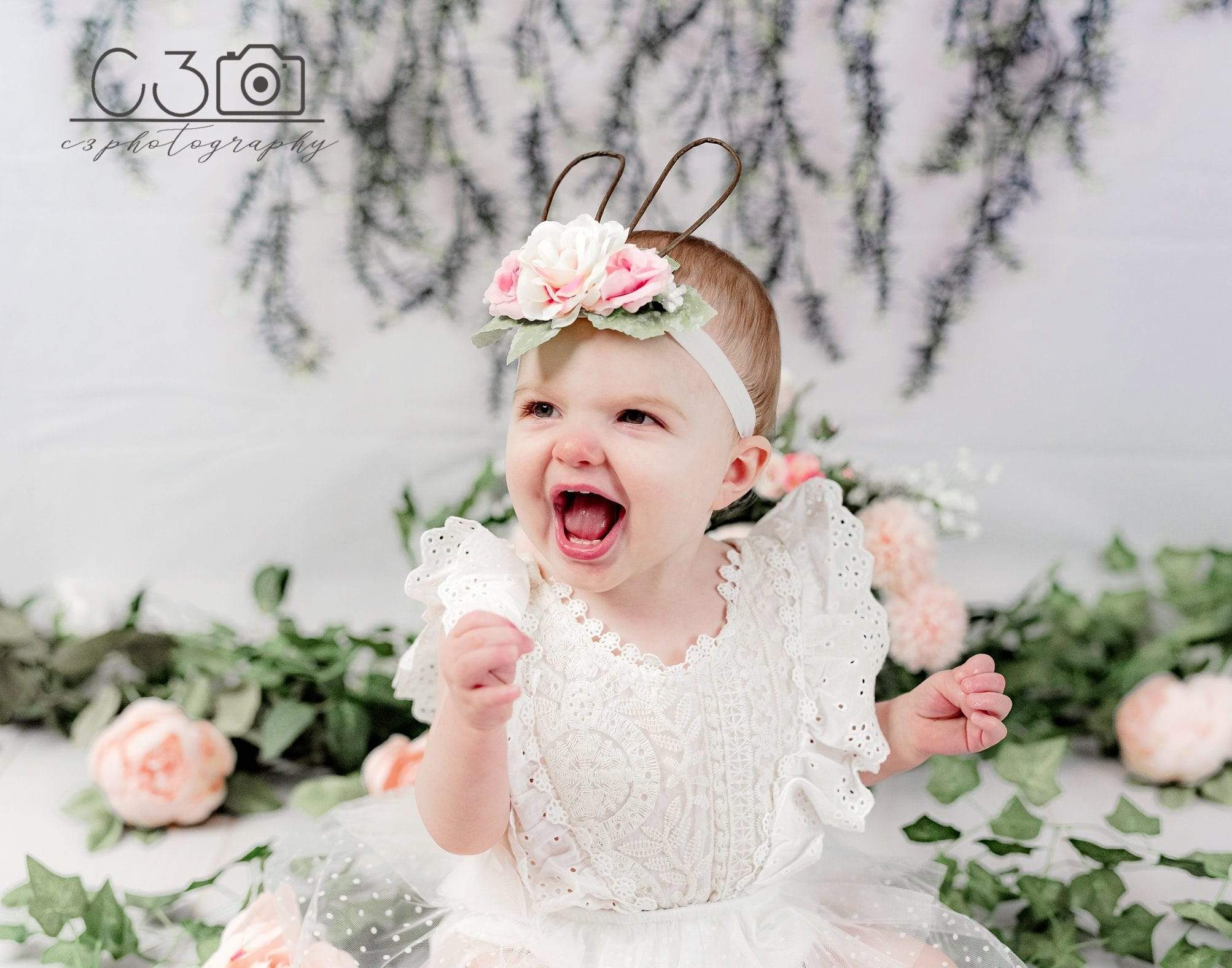 Katebackdrop鎷㈡綖Kate Rose Swag Backdrop for Mother's Day Photography