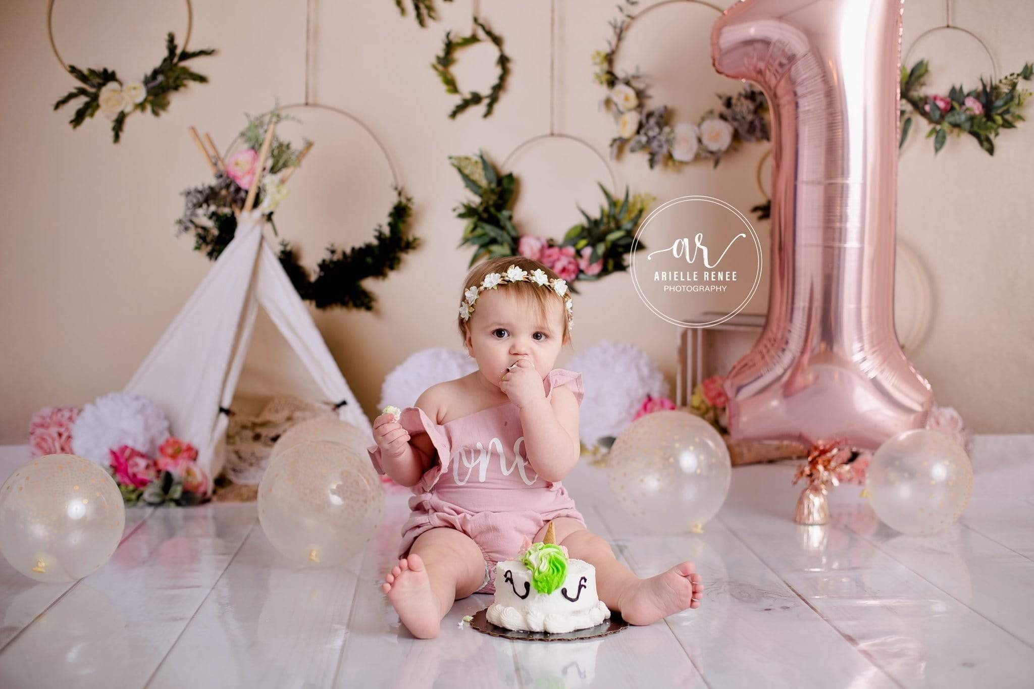 Katebackdrop£ºKate Spring Flowers Camping Children Backdrop for Photography Designed by Mandy Ringe Photography