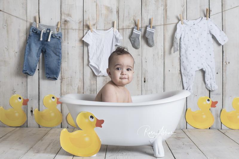 Katebackdrop£ºKate Cake Smash Baby Bath Tub Backdrop Designed By Rose Abbas