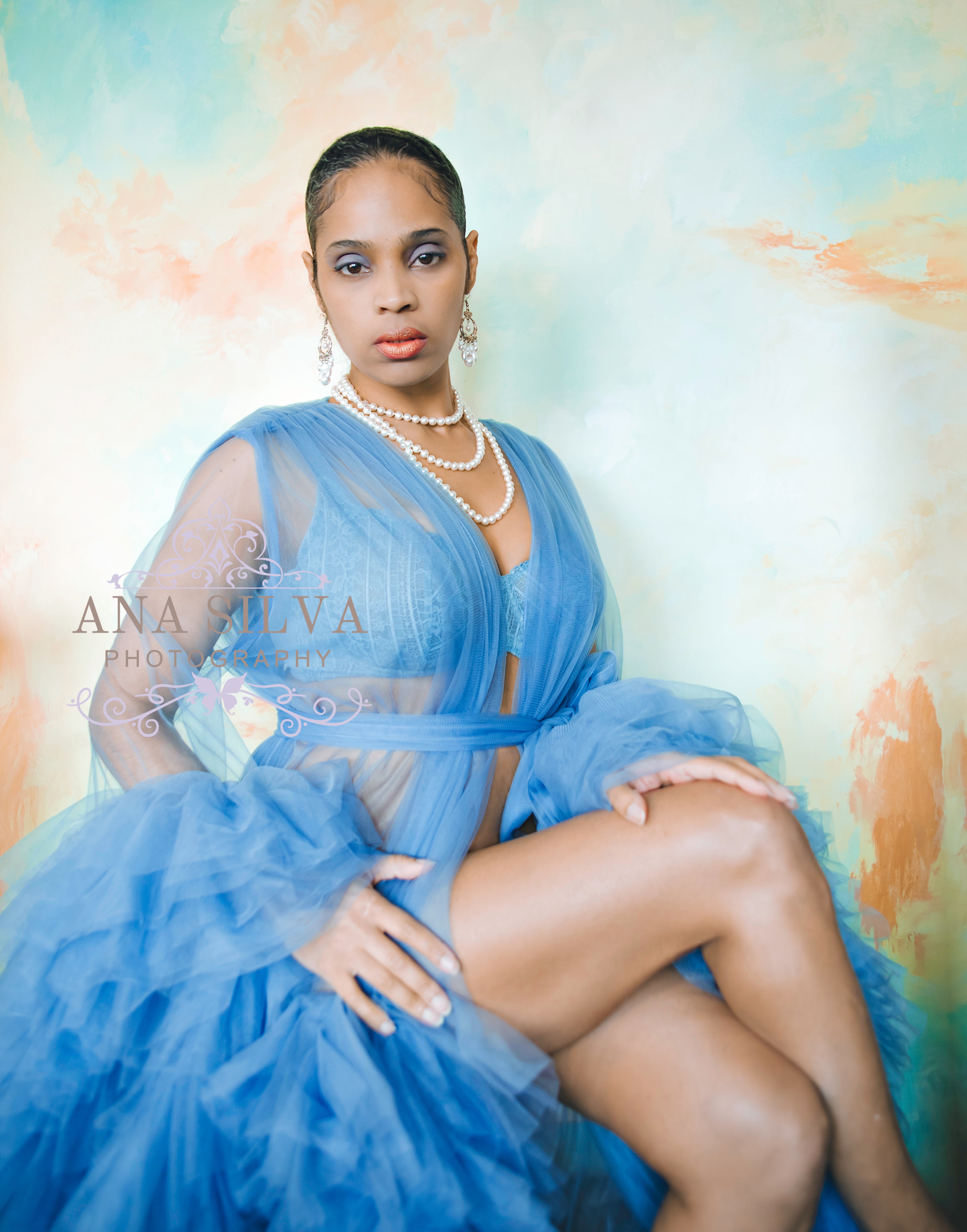 Kate 5x7ft Abstract Texture Yellow Green and White Mixing Hand Painted Backdrops - Kate Backdrop