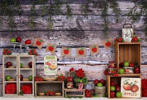 Katebackdrop£ºKate Apple Pie Cake Smash Children Backdrop Design by Shutter Swan Studios