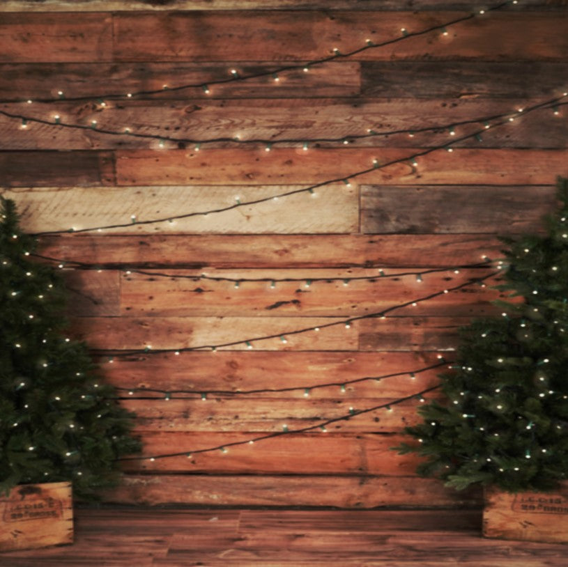 Kate Bokeh Merry Christmas and Bright Backdrop designed by Arica Kirby - Kate Backdrop