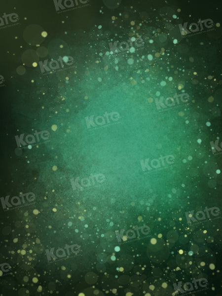 Abstract Bokeh Neon Green Backdrop Ontworpen door Chain Photography