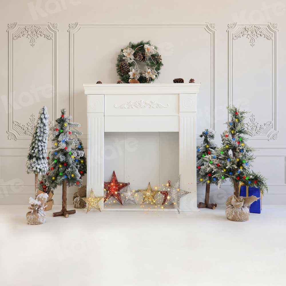 Kate Christmas Closet Winter Backdrop for Photography - Kate Backdrop