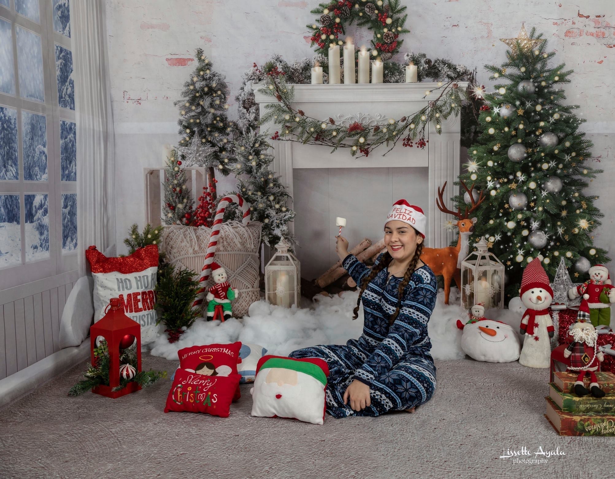 Kate Christmas Snow Room Set(8ftx8ft&10ftx8ft&8ftx10ft)