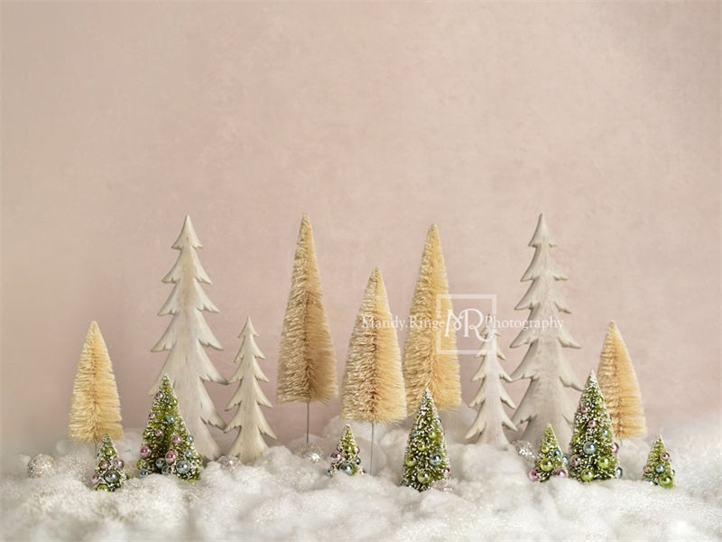 Kate Elegant Christmas Trees Backdrop for Photography Designed By Mandy Ringe Photography - Kate Backdrop