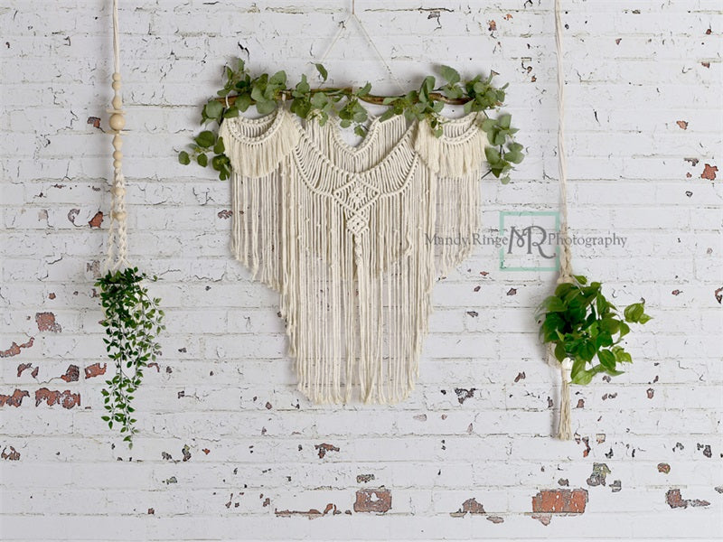 Kate Simple Boho Macrame Wall Backdrop Designed By Mandy Ringe Photography - Kate Backdrop