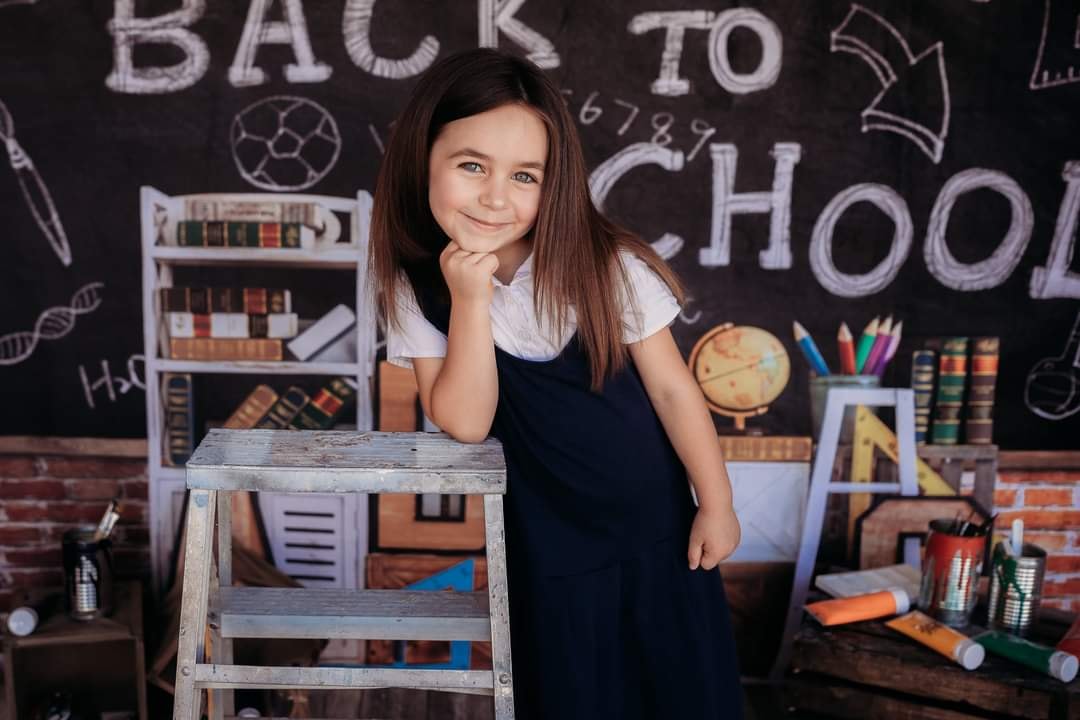 Kate Back To School Backdrop Designed by Emetselch