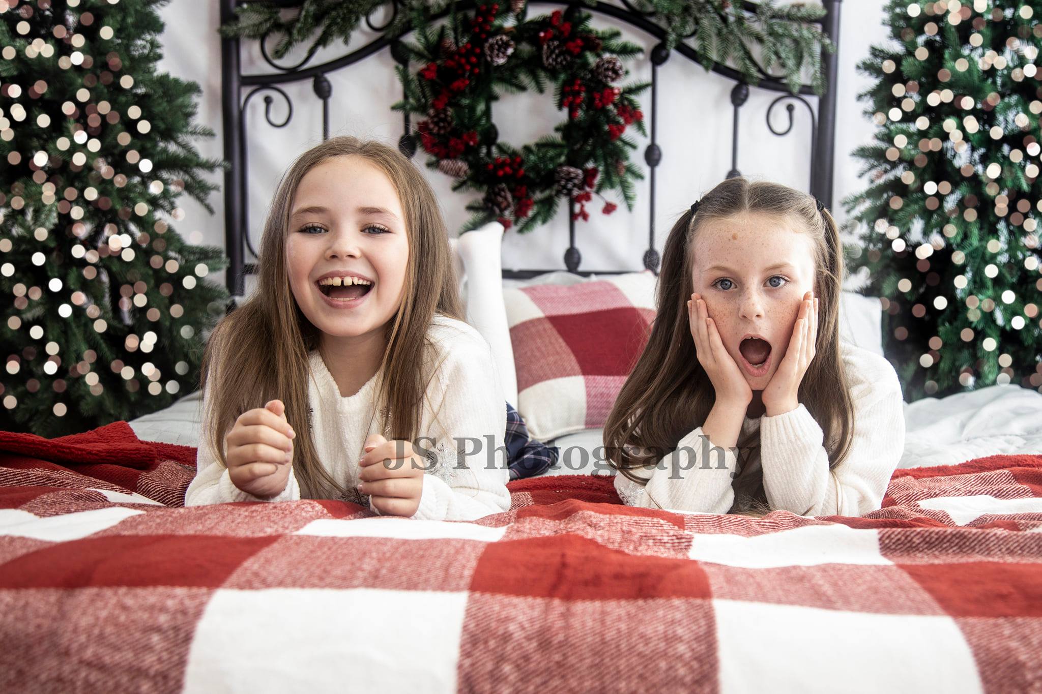 Kate Christmas Bed Backdrop Headboard Designed by Emetselch - Kate Backdrop