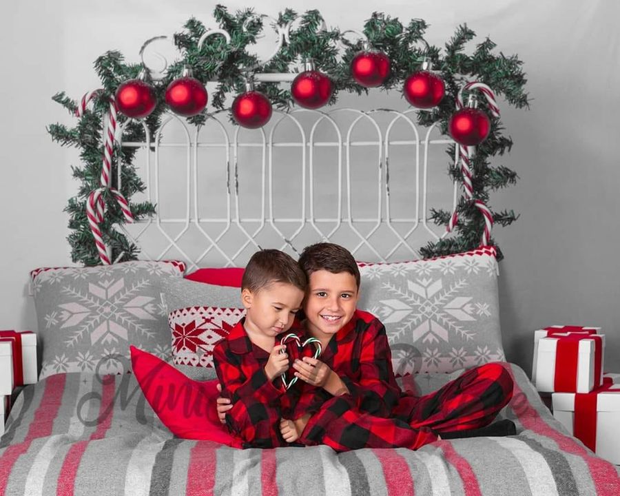 Kate Boho Red Candy Backdrop Headboard Designed by Mini MakeBelieve - Kate Backdrop