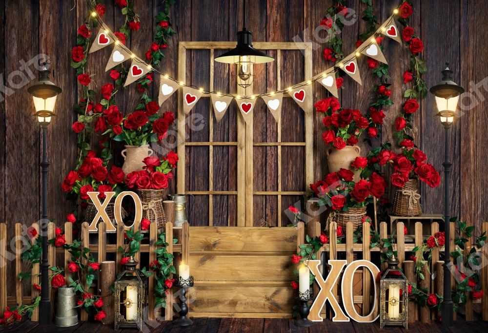 Kate 7x5ft Valentine's day Backdrop Rose Manor Board (only shipping to Canada)