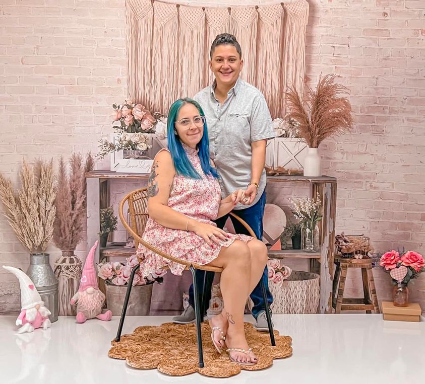 Kate Boho Valentine's Day Backdrop Designed by Mandy Ringe Photography