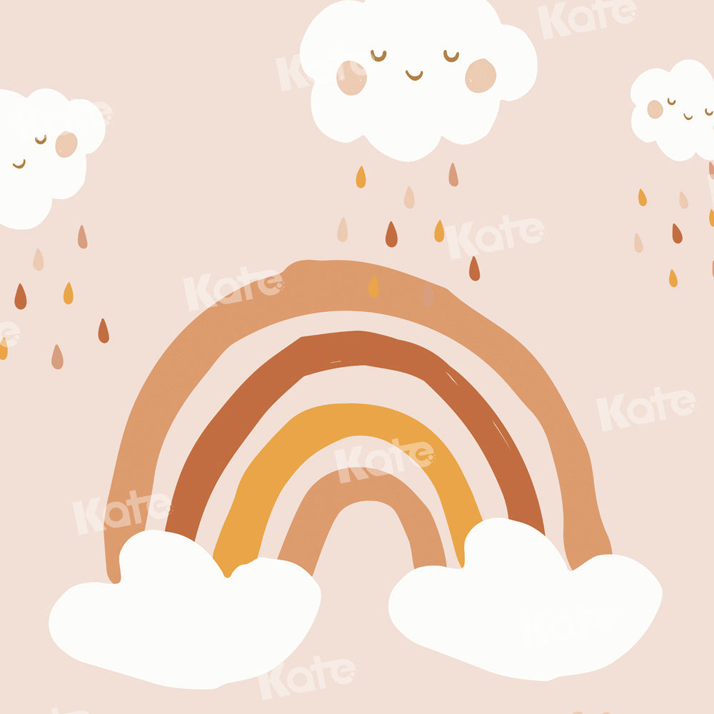 Kate Summer Backdrop Lovely Rainbow After Rain Designed by Chain Photography
