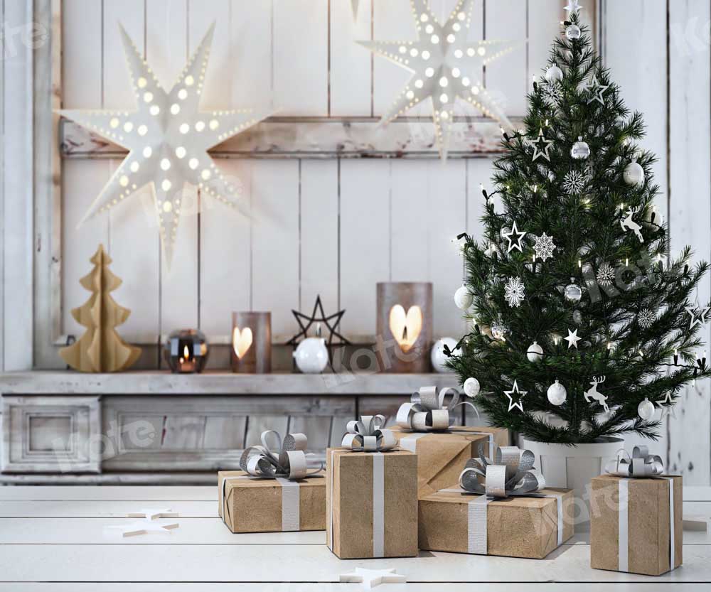 Fondo de árbol de Navidad diseñado por Chain Photography