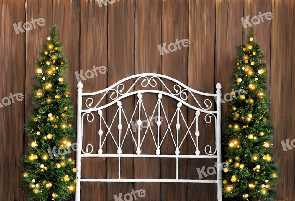 Kerstachtergrond kamerhoofdeinde ontworpen door Emetselch