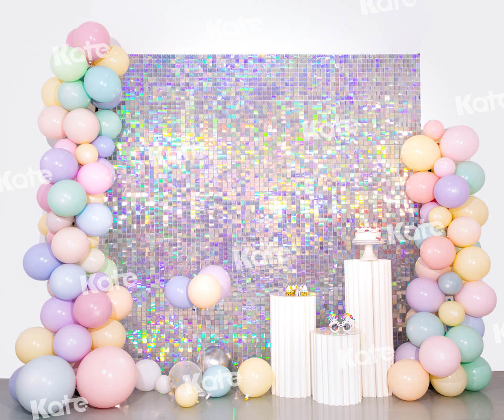 Symphony Birthday Backdrop Party Balloons Stampa Lucida Progettata da Emetselch