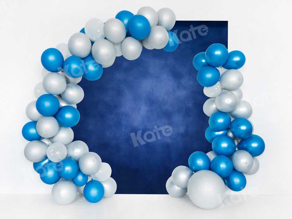Palloncini Background per Compleanno Blu Scuro Progettato da Chain Photography