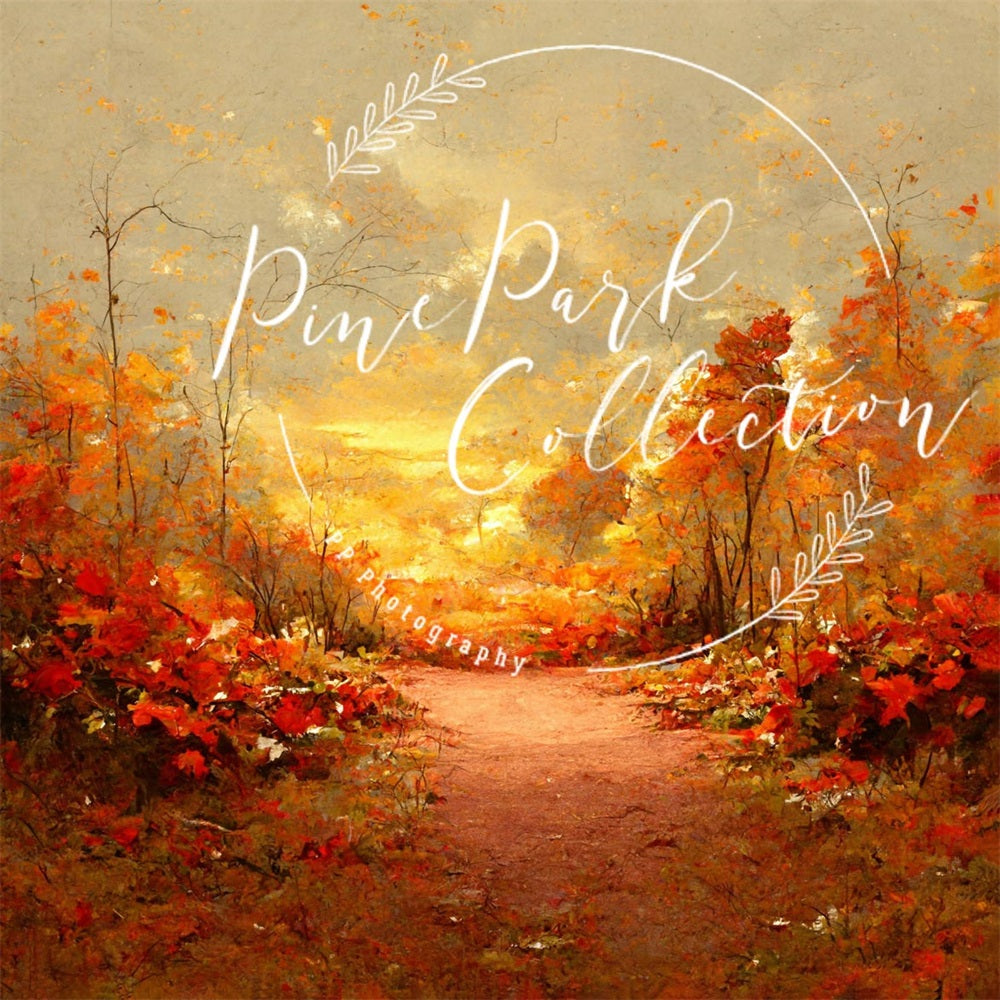 Amber Dream Foto Achtergrond Ontworpen Door Pine Park Collection