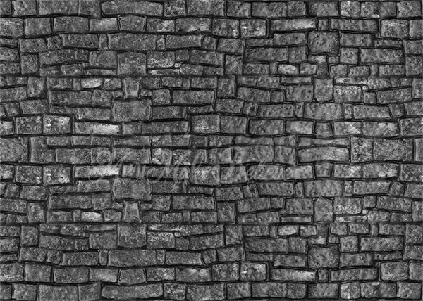 Sfondo per le vacanze a pavimentazione ciottoli grigi progettato da Mini MakeBelieve