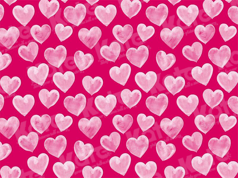 Valentine's Day Roze Liefde Herhalen Achtergrond voor Fotografie