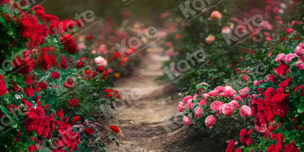 Sfondo per San Valentino Giardino Dei Fiori Disegnato da Chain Photography