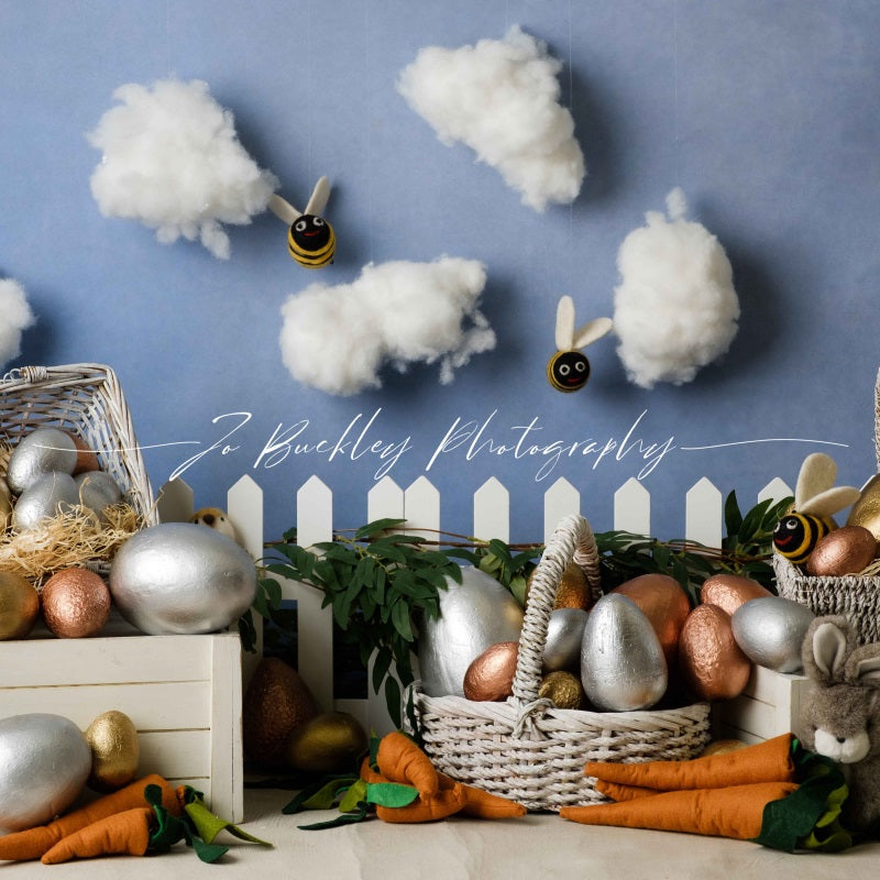 Kate Easter Bunny Backdrop Designed by Jo Buckley Photograph