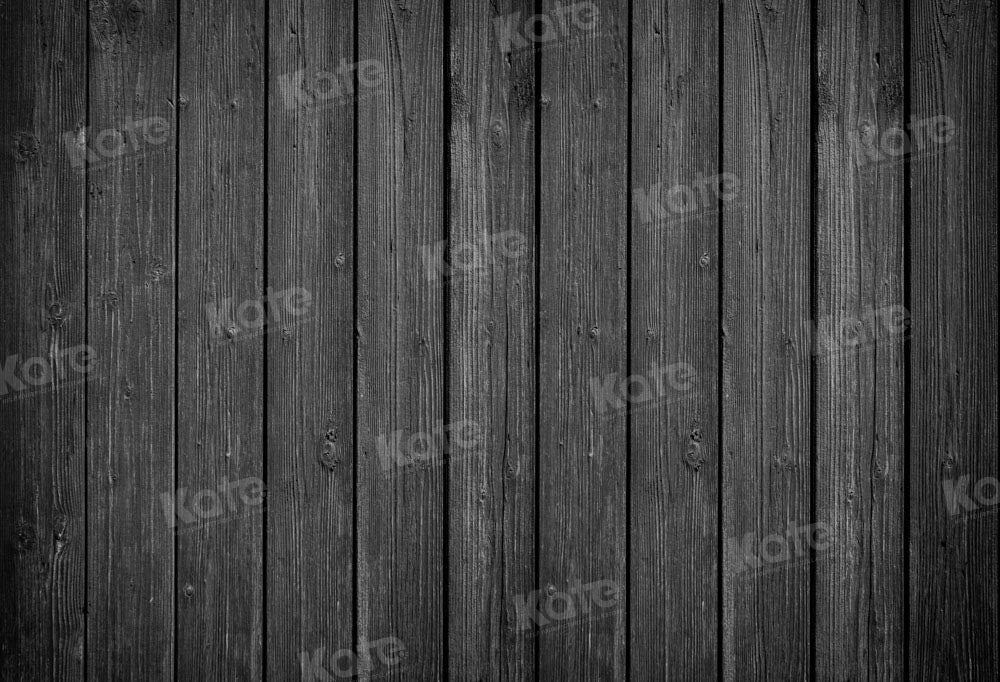 Sfondo in legno grigio nero progettato da Kate Image