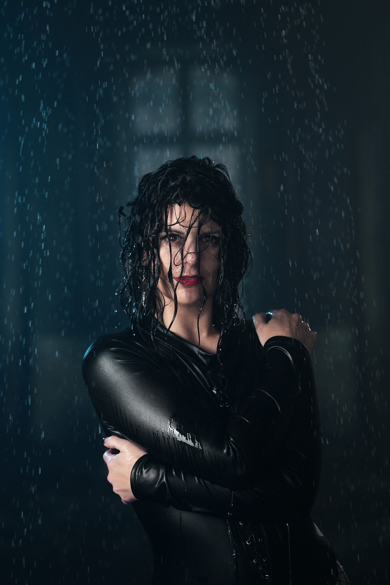 Kate Retro Window Architecture Church Wedding Backdrop for Photography