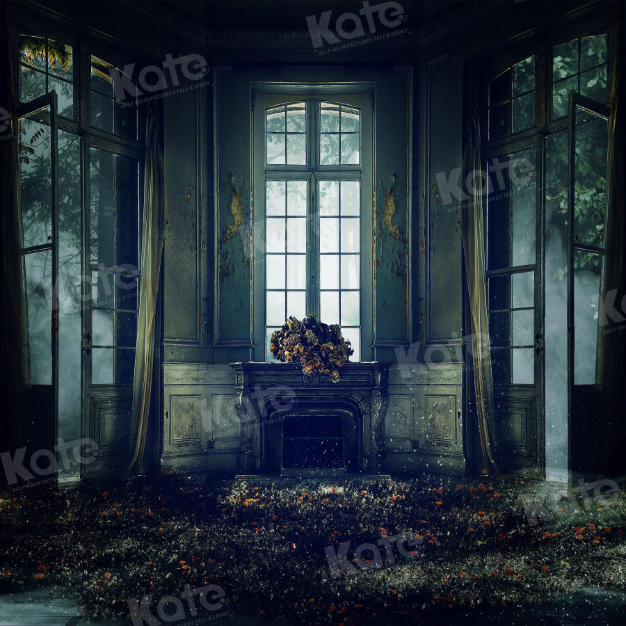 Kate Retro Window Architecture Church Wedding Backdrop for Photography