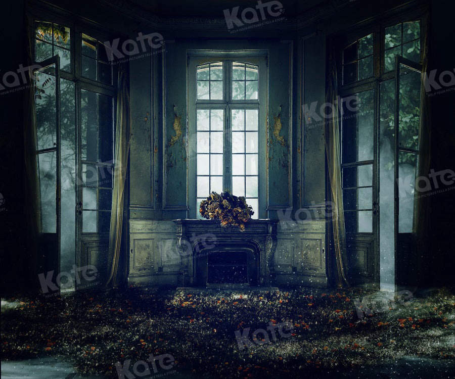 Kate Retro Window Architecture Church Wedding Backdrop for Photography