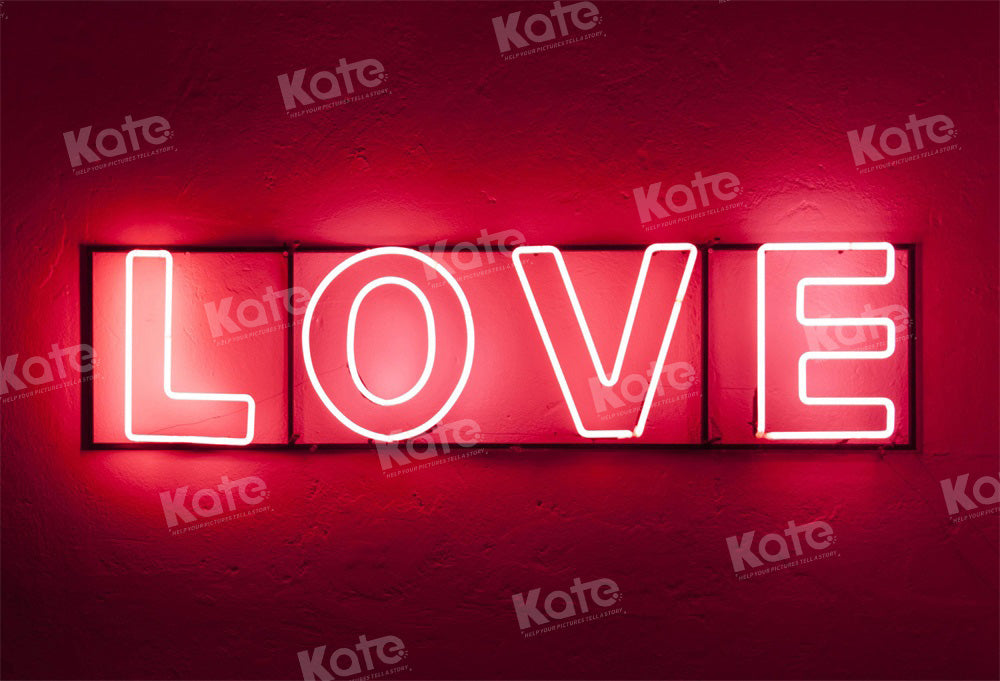 Kate Valentine's Day Neno Love Backdrop Wedding Designed by Chain Photography