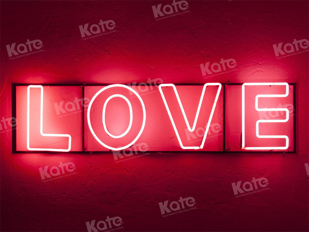 Kate Valentine's Day Neno Love Backdrop Wedding Designed by Chain Photography